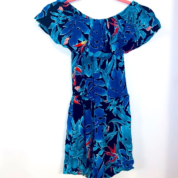 Harlow Tropical Romper - Picture 1 of 3